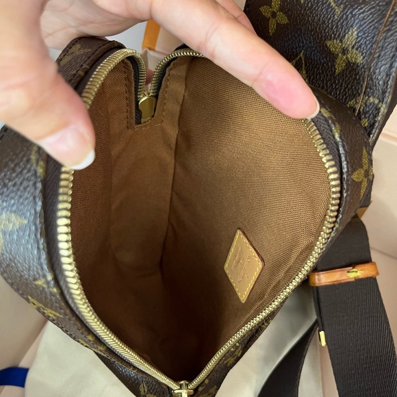 🎀 Louis Vuitton Monogram Geronimos Brown Body Bag - Picture 9 of 16